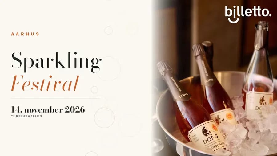 Sparkling Wine Festival Aarhus - 20% early bird until 13.09.