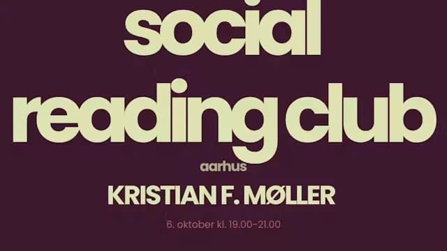 Social Reading Club x Kristian F. Møller