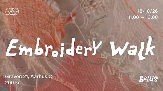 Embroidery Walk Around Bellis