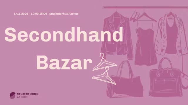 Secondhand Bazaar 1 November