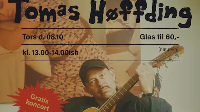 Tomas Høffding - Gratis koncert på Bellis