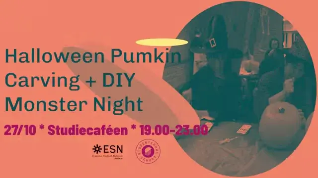 Halloween-kreativaften: Græskarskæring og monster-design