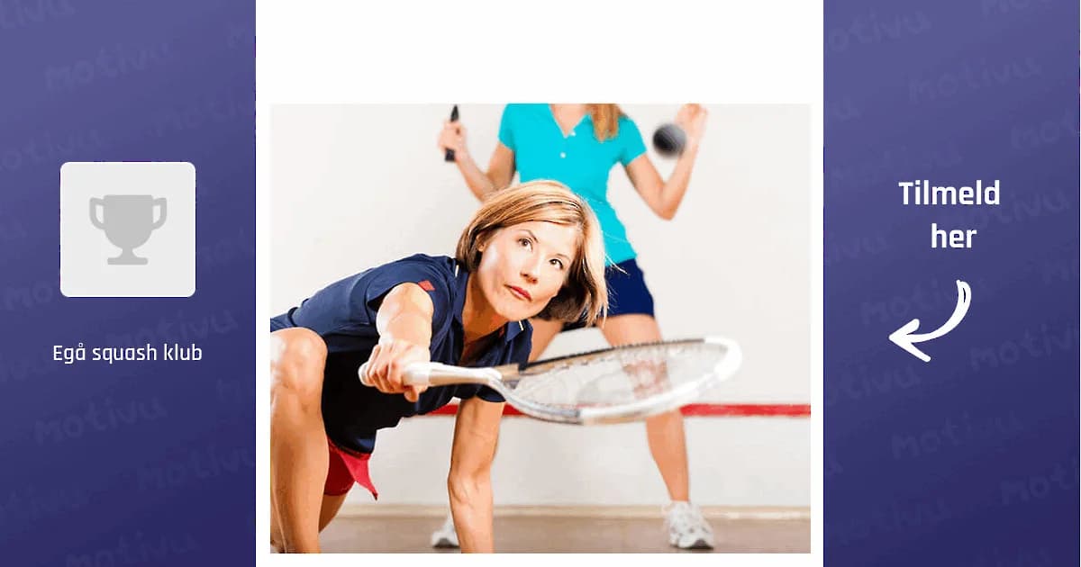 Ung-Senior træning - Prøv Squash & Racket-Ball