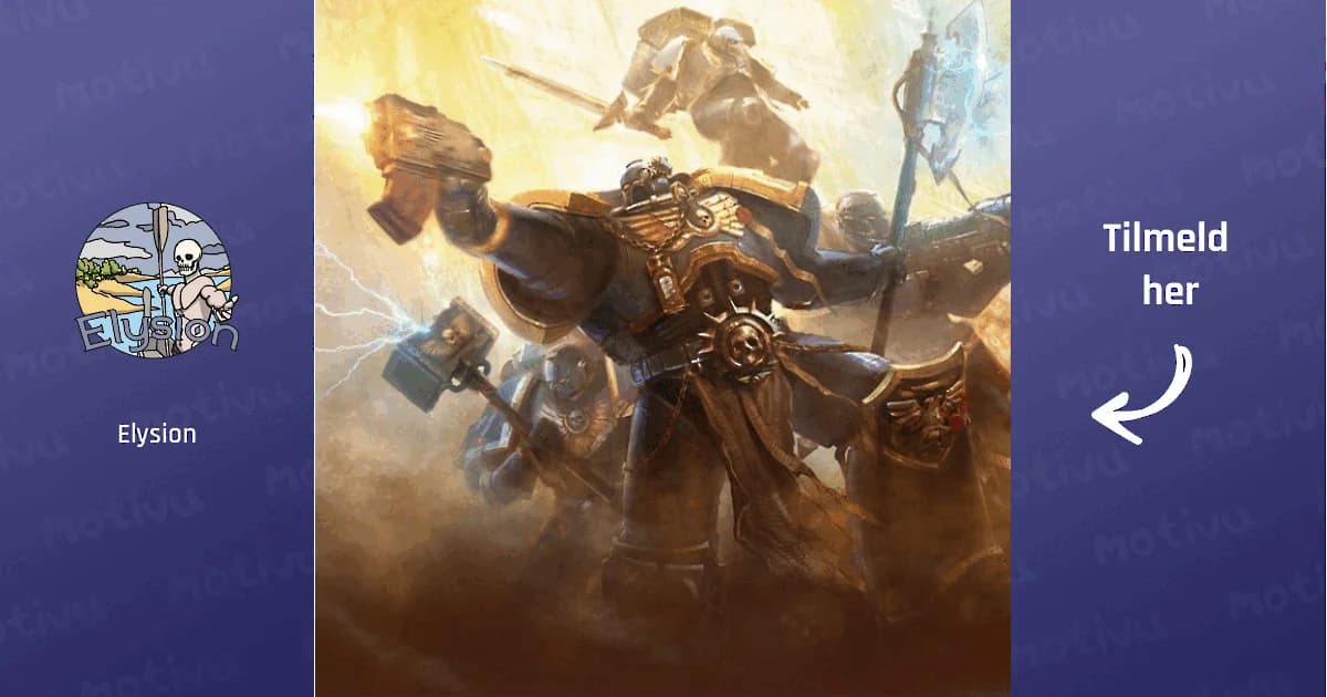 Warhammer 40k maleworkshop og spildag