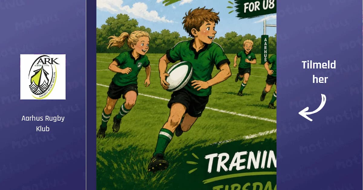 Rugbytræning for unge U8-U14