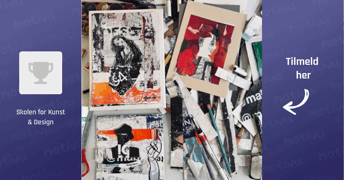 Art Collage. Create unique works with an artist