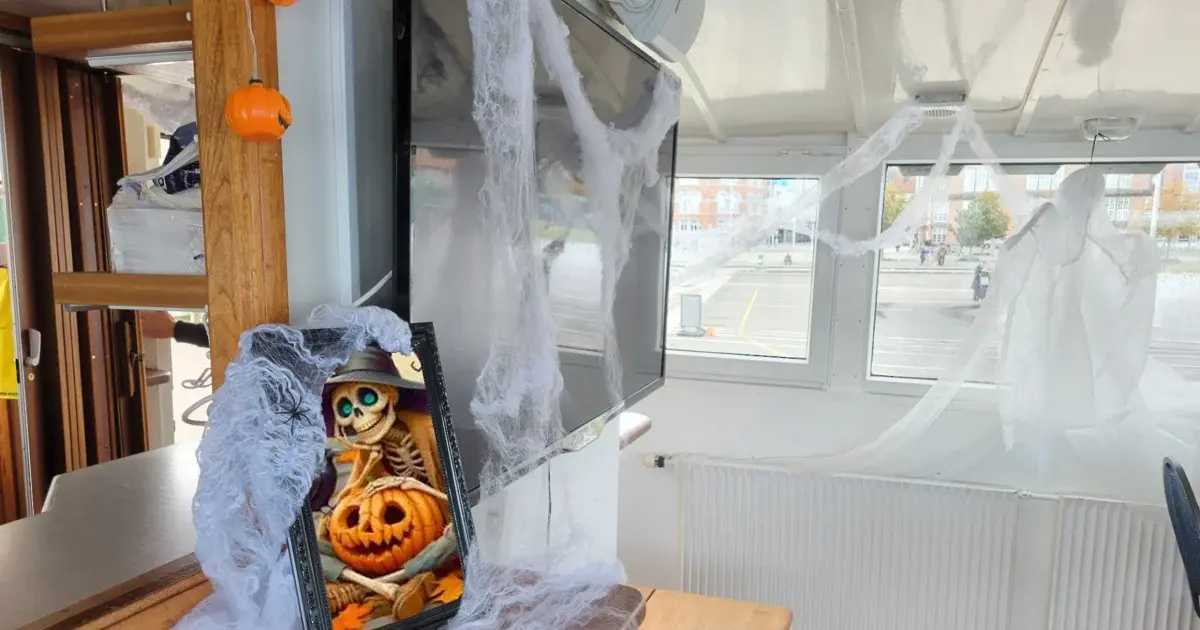 Halloween-sejlads for børn på vandet