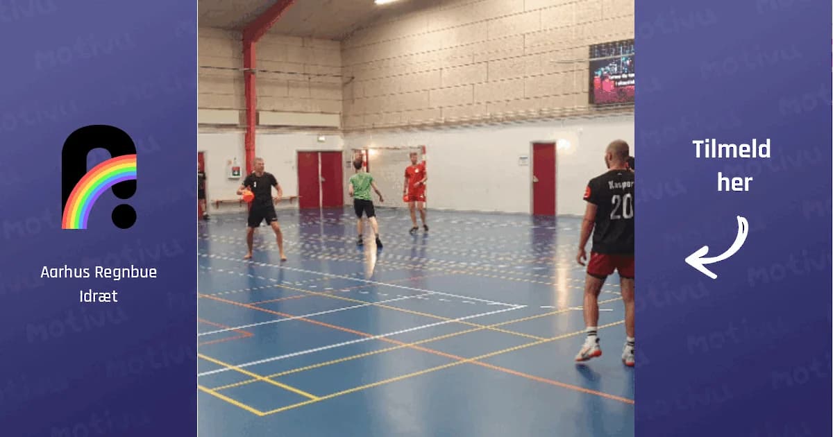 Dodgeball Training at Aarhus Regnbue Idræt