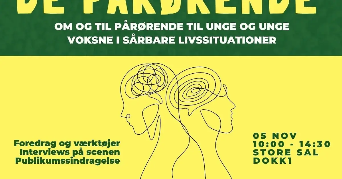 De pårørende – temadag for unge i sårbare situationer