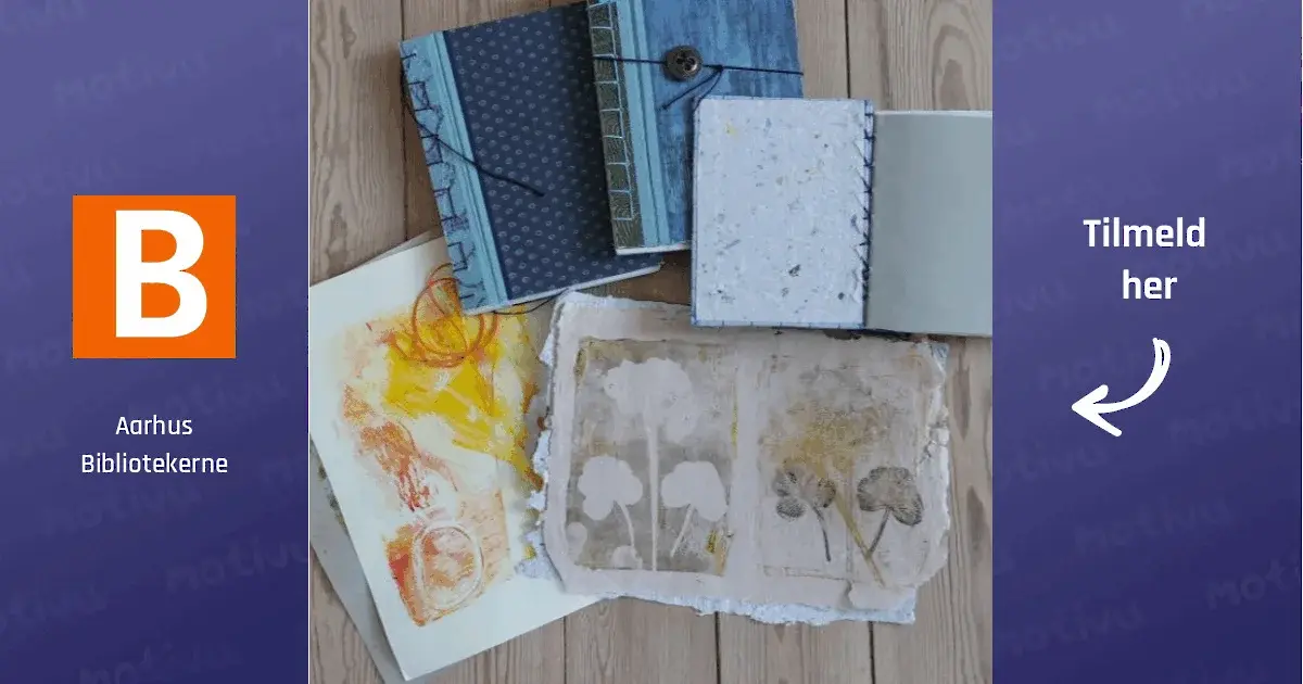 Papirværksted – gelliprint og papirnusseri