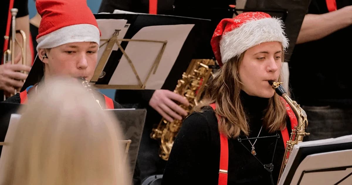 Free Concert with Hårup School's Bigband
