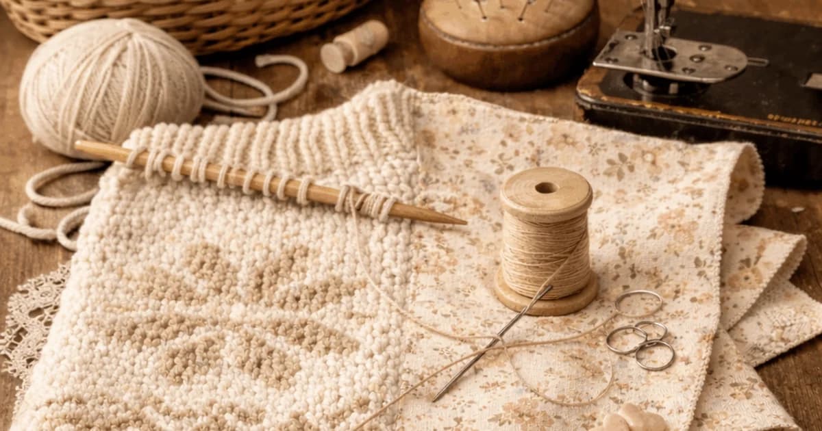 Sewing and Knitting Circle at Viby Library