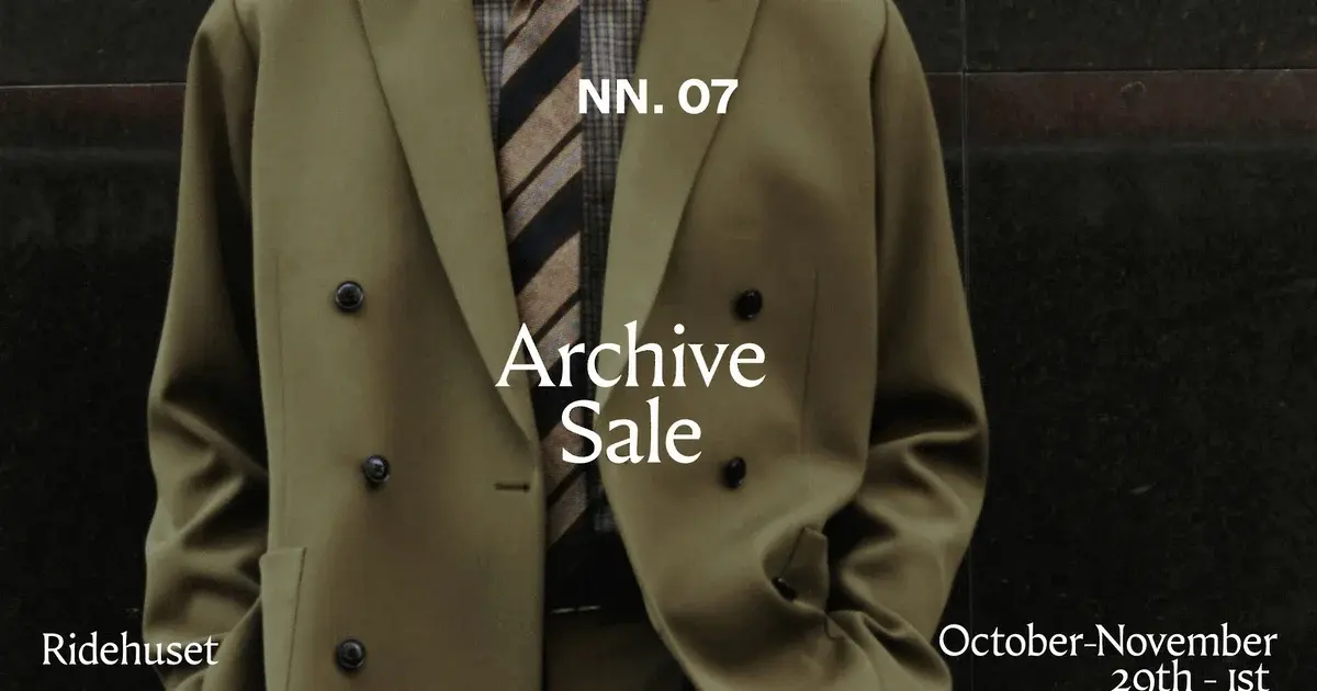 NN.07 Archive Sale Aarhus