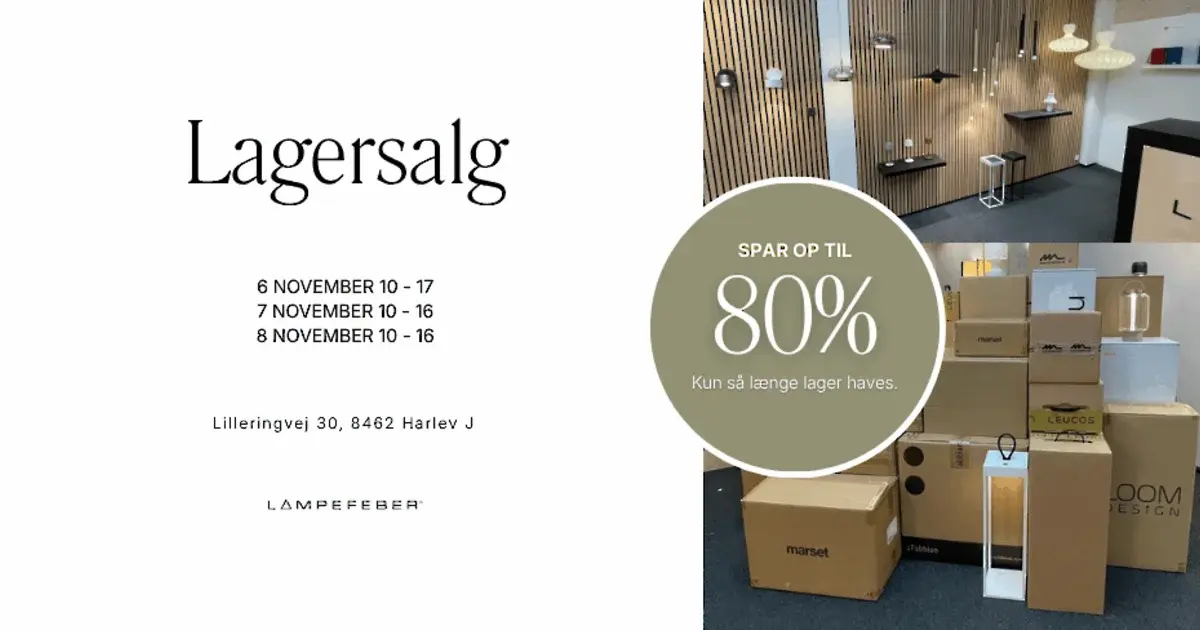 Lampefeber Warehouse Sale