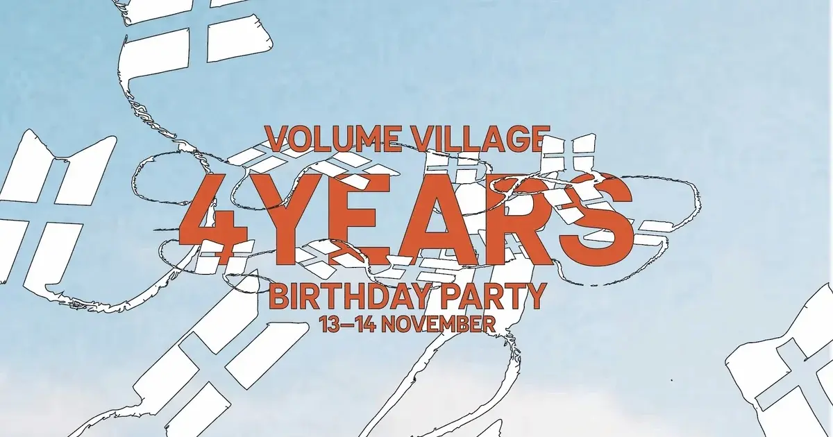 Volume Village fireaars-jubilæum lørdag