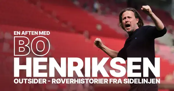 En aften med BO HENRIKSEN | Outsider - Røverhistorier fra sidelinjen