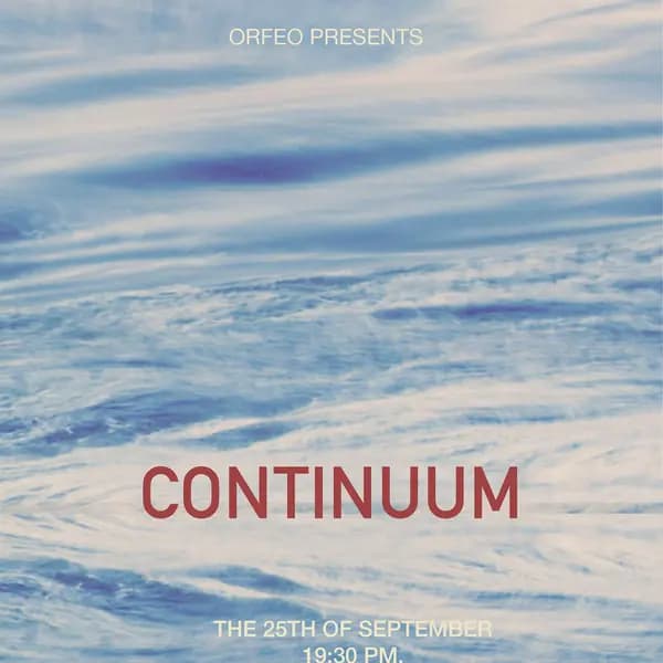 Orfeo concert - continuum