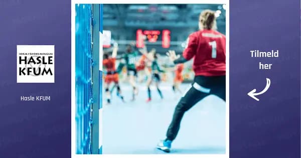 Håndboldtræning - Serie 2 med Hasle KFUM dame 4