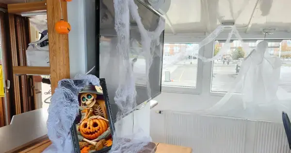 Halloween-sejlads for børn på vandet