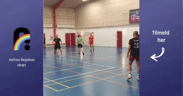 Dodgeball Training at Aarhus Regnbue Idræt