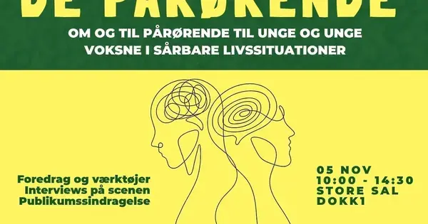 De pårørende – temadag for unge i sårbare situationer