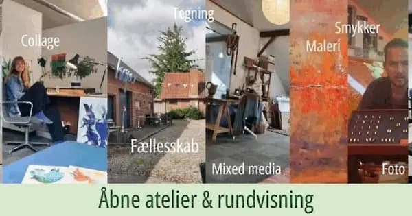 Åbne atelier & rundvisning