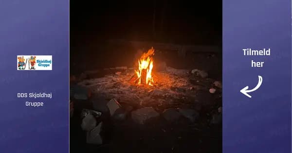 Bonfire Evening with DDS Skjoldhøj Gruppe