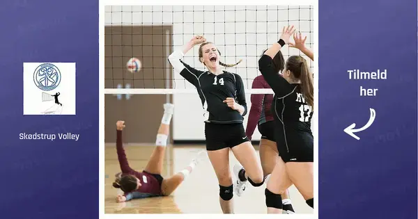 Volleyball for unge og studerende mellem 17 og 25 år