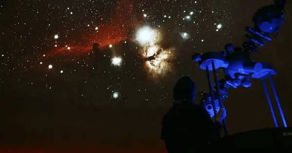 Autumn Sky at the Planetarium