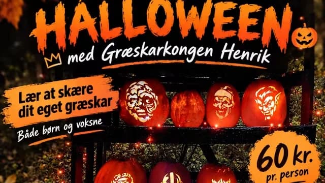 Halloween with Pumpkin King Henrik