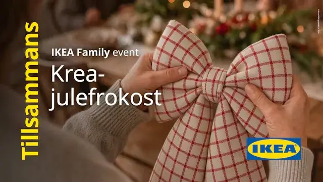 Christmas Lunch with Creative Coziness at IKEA Aarhus