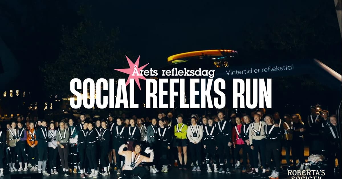 Social Refleks Run 2026 in Aarhus