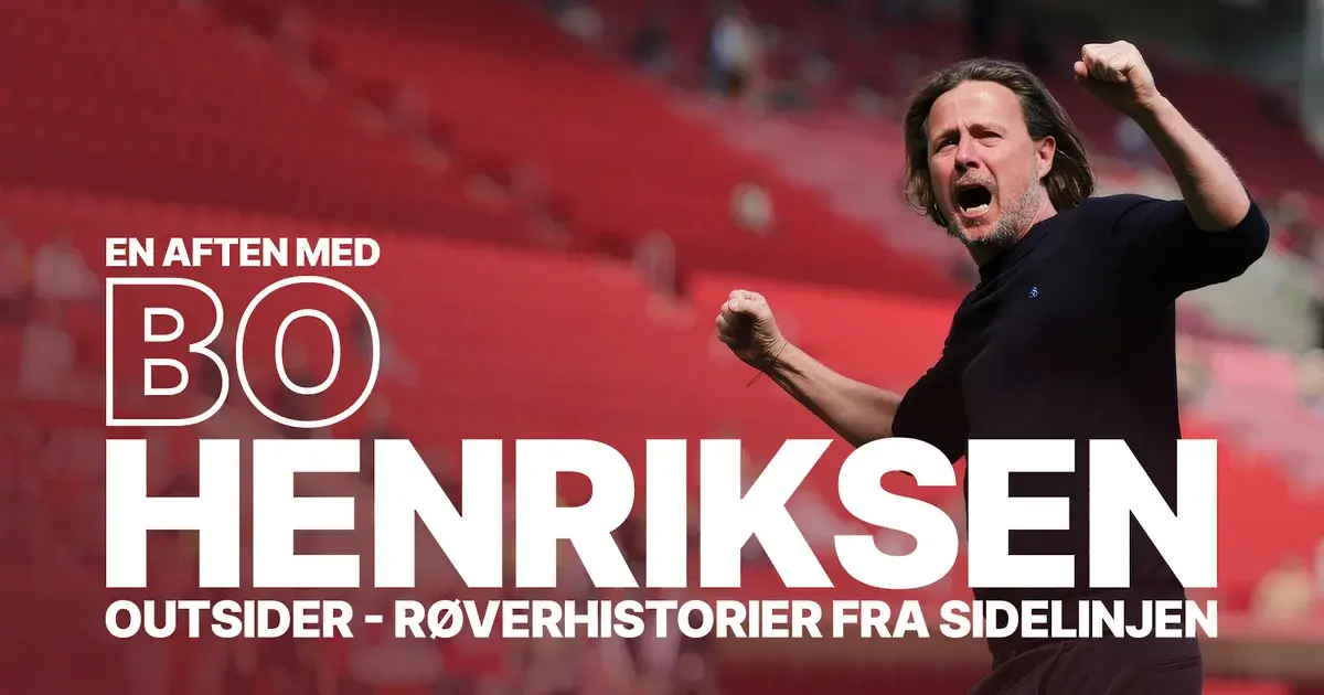 En aften med BO HENRIKSEN | Outsider - Røverhistorier fra sidelinjen