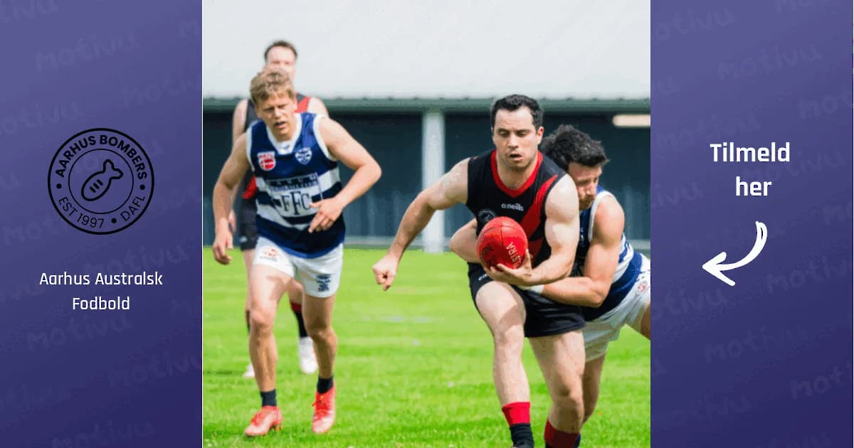 Try Australian Football with Aarhus Bombers