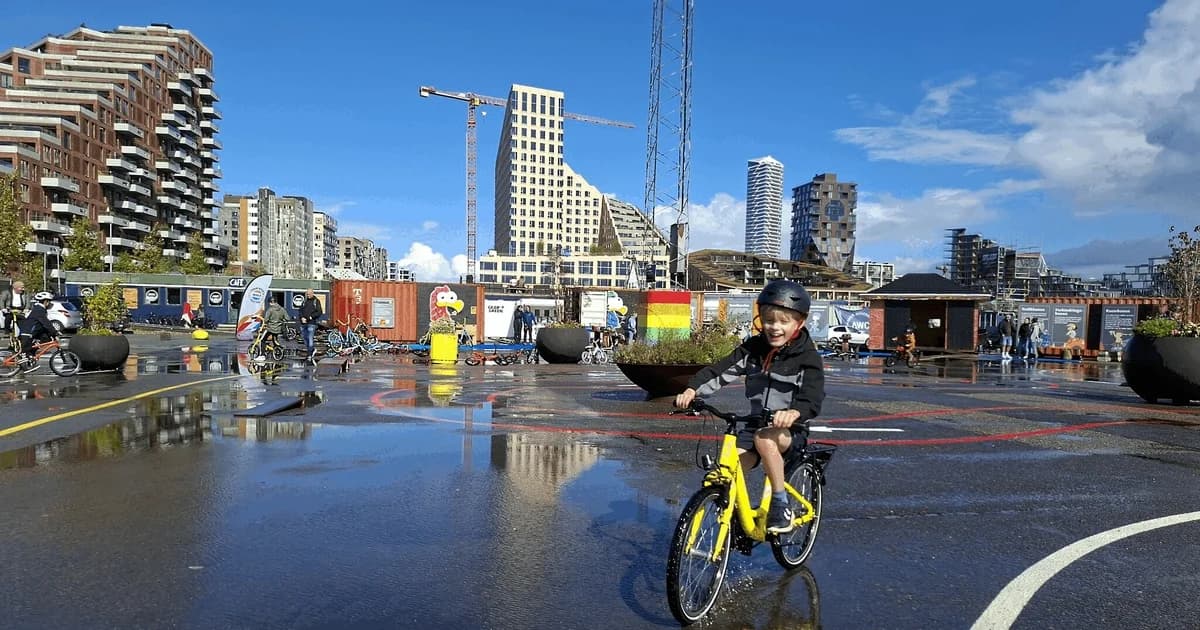 Cykeløen celebrates Reflection Day of the Year